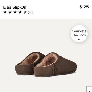 UGG Elea Slip-On Mule in Chocolate